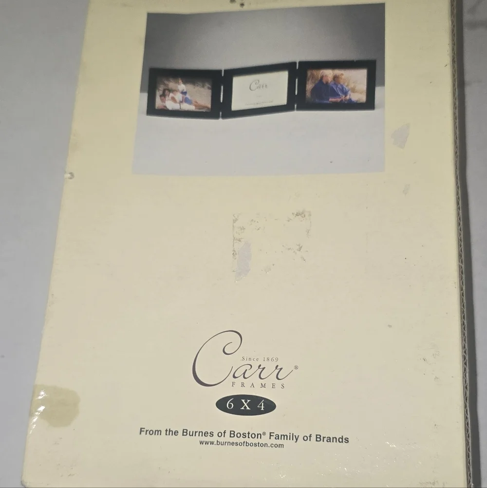Burnes Of Boston Black Photo Frame Set